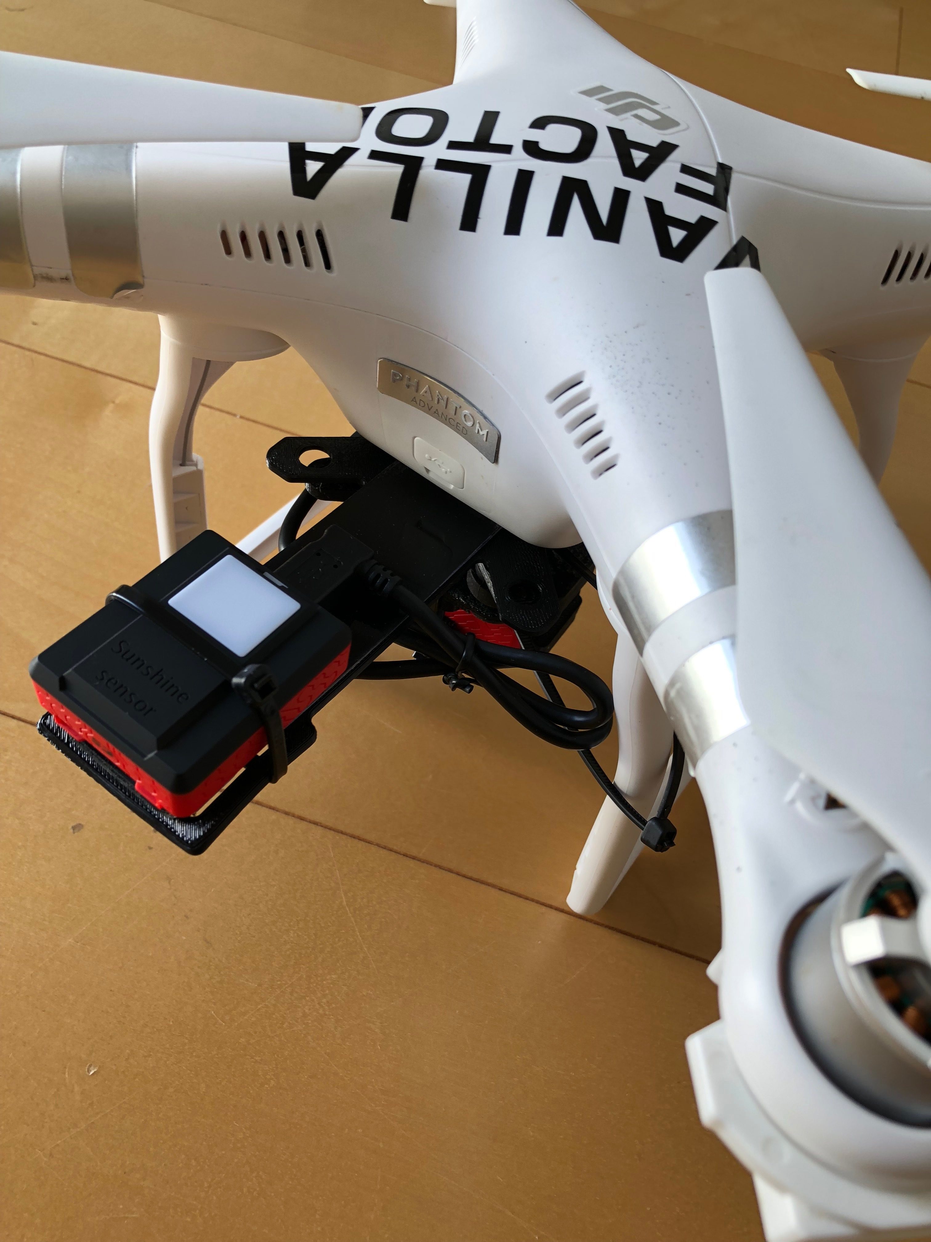Sequoia camera and Phantom
